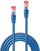 Patchcord Lindy Cat 6 S/FTP 1 m Blue (4002888477178)