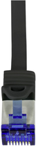 Patchcord LogiLink Cat 6a S/FTP Ultraflex 2 m Black (4052792055931) - obraz 3