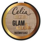 Хайлайтер Celia De Luxe Glam&Glow 106 Gold 9 г (5900525065131) - зображення 1