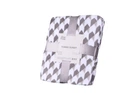 Плед Ardesto Flannel геометрия ART-0104-PB 160х200 см серый