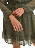 Sukienka krótka jesienna damska Top Secret SSU4483ZI 34 Zielona (5903411524651) - obraz 6