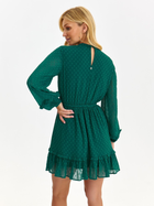 Sukienka krótka jesienna damska Top Secret SSU4544ZI 42 Zielona (5903411542716) - obraz 2