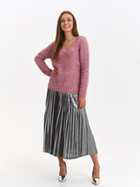 Пуловер жіночий Top Secret SSW3641RO 42 Рожевий (5903411543010) - зображення 3