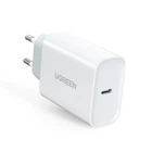 Зарядний пристрій мережевий Ugreen USB Type C PD 30 W White (YM1232)