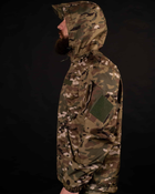 Тактична весняна куртка SoftShell "Шторм" - мультикам M - зображення 4