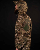 Тактична весняна куртка SoftShell "Шторм" - мультикам XL - зображення 4