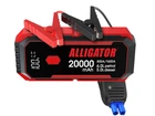Пуско зарядний пристрій автомобільного акумулятора 800А старт 20000 mAh 12В Alligator Jump Starter JS843