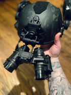 Крепление Wilcox L4G24 для прибора ночного видения на шлем металл Черный (Kali) - изображение 5