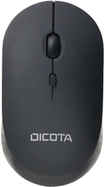 Mysz Dicota Silent V2 Wireless Czarna (7640239420663) - obraz 1