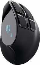 Миша Trust Voxx Rechargeable Ergonomic Wireless Black (8713439237313) - зображення 1