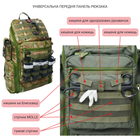 Медицинский тактический рюкзак боевого медика, военный медицинский рюкзак DERBY SKAT-2 - изображение 4