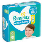 Pieluchy Pampers Active Baby Rozmiar 6 (13-18 kg) 32 szt (8006540180938) - obraz 7