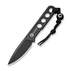 Ніж Civivi Circulus C22012-1 126 мм 50 мм 3 мм чохол темляк Black (C22012-1)