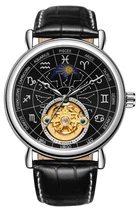 Мужские часы Winner 8271 Silver-Black