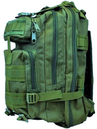 Рюкзак тактический штурмовой, армейский 28L Nobrand 45х25х23 см Хаки 000273540 - изображение 2