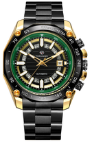 Мужские часы Forsining 8279 Black-Green
