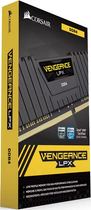 Оперативна пам'ять Corsair DDR4-3600 32768MB PC4-28800 (Kit of 2x16384) Vengeance LPX Black (CMK32GX4M2D3600C18) - зображення 6