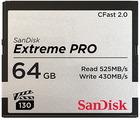 Карта пам'яті SanDisk Extreme Pro CFAST 2.0 64GB VPG130 (SDCFSP-064G-G46D) - зображення 2