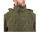 Тактична куртка Mil-Tec SOFTSHELL JACKET SCU OLIVE 10864012 - M - зображення 8