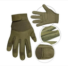 Рукавиці тактичні Army Gloves Olive 12521001-L - зображення 1