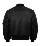 Тактическая куртка Mil-tec MA1 Flight Jacket (Bomber) Black 10402002-2XL - изображение 5