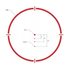 Прицел коллиматорный SIG Sauer Optics Romeo8H ballistic circle dot, 0.5 MOA ADJ, black. - изображение 6