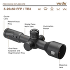 Оптический прицел EOTech Vudu 5-25x50 FFP TR3 MRAD - изображение 12