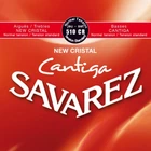 Струны для классической гитары Savarez 510CR New Cristal Cantiga Normal Tension