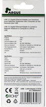 Адаптер Argus USB 2.0/3.0 - RJ45 LAN (88885437) - зображення 4