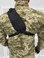 Сумка тактична нагрудна Tactical bag Black 20 л - зображення 3