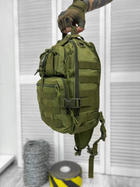 Сумка тактична нагрудна Tactical bag Olive Elite 20 л - зображення 3
