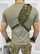 Сумка тактична нагрудна Tactical bag Multicam 20 л - изображение 7