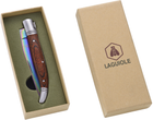 Складной нож Laguiole 21.5 см в подарочной коробке Коричневый (40268780) - изображение 5