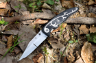 Складной охотничий нож Laguiole 21 см Черный (40268404) - изображение 11