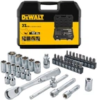 Набор головок и бит DeWalt 1/4 37 предметов (DWMT19238-1)