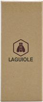 Складной охотничий нож Laguiole 19.5 см фиксатор лезвия в подарочной коробке Коричневый (40269007) - изображение 8