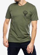 Футболка з малюнком 5.11 Tactical Kettle Skull Military Green M (76289-255) - зображення 1