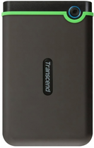 Жорсткий диск Transcend StoreJet 25M3S 1TB TS1TSJ25M3S 2.5" USB 3.1 Gen 1 External Iron Gray - зображення 1