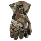 Перчатки теплые мужские Zelart Tactical Action 8570 размер L Camouflage Multicam - изображение 4