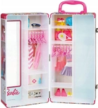 Rozkładana szafa Klein dla lalek Barbie z półkami i wieszakami na ubrania (4009847058010) - obraz 2
