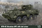 Model do składania IBG BTR-4E Ukrainian APC with Slat Armor skala 1:72 (5907747902343) - obraz 1