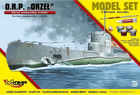 Збірна модель Mirage Submarine ORP Orzel масштаб 1:400 (5901463840927) - зображення 2