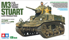 Model do składania Tamiya U S Light Tank M3 Stuart Late Production skala 1:35 (4950344353606) - obraz 1