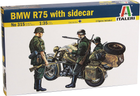 Model do składania Italeri BMW R75 With Sidecar skala 1:35 (8001283803151)