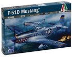 Model do składania Italeri F-51D Mustang skala 1:72 (8001283800860) - obraz 1