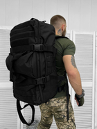 Тактична сумка рюкзак Tactical Bag Backpack Black 65 л - изображение 1