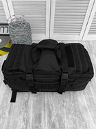 Тактична сумка рюкзак Tactical Bag Backpack Black 65 л - зображення 5