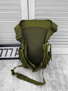 Тактична сумка поясна на ногу Cross Bag Elite Olive - изображение 5