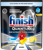 Kapsułki do zmywarki FINISH Quantum Ultimate Lemon 40 szt (5900627090291) - obraz 1