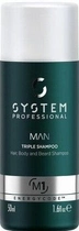 Szampon System Professional Man Triple Shampoo 50 ml (3614226771247) - obraz 1